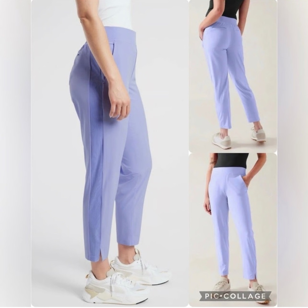 Athleta Light Blue Brooklyn Ankle Pants